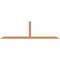 Ekena Millwork Portland Smooth Timber Gable Bracket, Western Red Cedar, 96"W x 28"H x 3 1/2"D x 3 1/2"F, 7/12 Pitch GBW096X28X0404POR00SWR - alternate 1